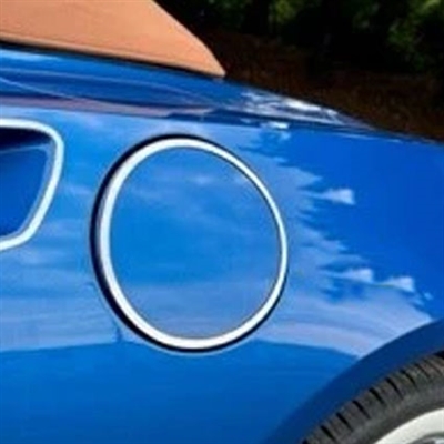 Chevrolet Corvette Chrome Fuel Door Trim, 2014, 2015, 2016, 2017, 2018, 2019