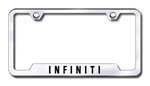 Infiniti Chrome License Plate Frame