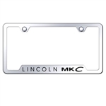 Lincoln MKC Premium Chrome License Plate Frame