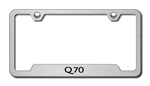 Infiniti Q70 Chrome License Plate Frame