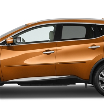 Nissan Murano Painted Body Side Moldings, 2015, 2016, 2017, 2018, 2019, 2020, 2021, 2022, 2023, 2024