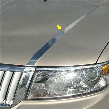 Lincoln MKZ Chrome Hood Accent Trim, 2007, 2008, 2009