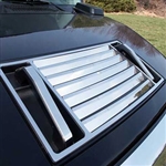 Hummer H2 Stainless Steel Hood Vent Accent Package, 2003, 2004, 2005, 2006, 2007, 2008, 2009