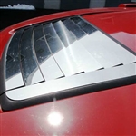 Hummer H3 Chrome Hood Vent Cover, 2006, 2007, 2008, 2009