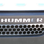Hummer H3 Letter Insert Trim, 6pc 2006, 2007, 2008, 2009