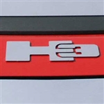 Chrome Hummer H3 Logo