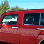 Hummer H3 Chrome Window Sill Trim, 4pc 2006, 2007, 2008, 2009