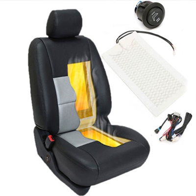 Carbon Fiber Seat Heater Kit for Car, Truck and SUV Seats