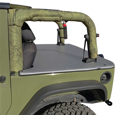 Jeep Wrangler JK Tonneau Cover, 2007, 2008, 2009, 2010, 2011, 2012, 2013, 2014, 2015, 2016, 2017, 2018