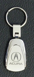 Acura Key Chain - Stainless Steel Teardrop style