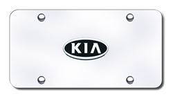 Kia Chrome License Plate