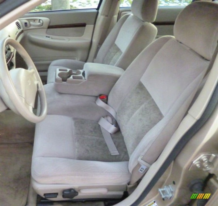 Chevrolet Impala BASE Katzkin Leather Seat Upholstery, 2000, 2001, 2002,  2003, 2004, 2005 (3 passenger front seat, solid rear back) | ShopSAR.com