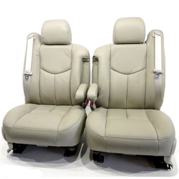 Chevrolet Tahoe Katzkin Leather Seat Upholstery, 2003, 2004, 2005, 2006 (2 passenger front seat, without third row seating)