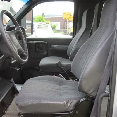 Chevrolet Kodiak 4500 Crew Cab Katzkin Leather Seat Upholstery, 2003, 2004, 2005, 2006