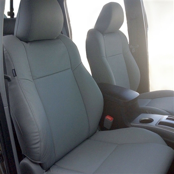 Toyota Tacoma Double Cab Katzkin Leather Seat Upholstery (without fold flat passenger seat), 2005, 2006, 2007, 2008