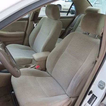 Toyota Corolla CE / LE / S Katzkin Leather Seat Upholstery, 2005, 2006,  2007, 2008 (without SRS front seat airbags) | ShopSAR.com