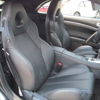 MITSUBISHI ECLIPSE COUPE Katzkin Leather Seat Upholstery, 2006, 2007, 2008, 2009, 2010, 2011, 2012