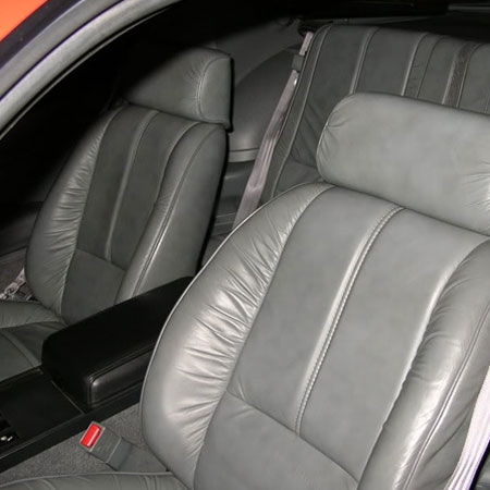 Chevrolet Camaro Katzkin Leather Seat Upholstery (split rear lean back),  1988, 1989, 1990, 1991, 1992 | ShopSAR.com