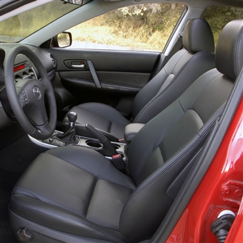 Mazda 6 Sedan Katzkin Leather Seat Upholstery, 2006, 2007, 2008