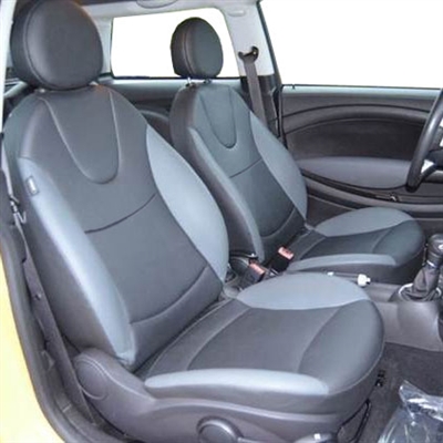 Mini Cooper BASE / CLUBMAN Hatchback Katzkin Leather Seat Upholstery, 2007, 2008, 2009, 2010, 2011, 2012