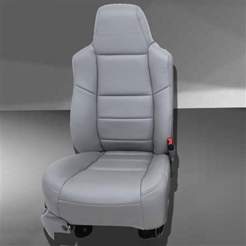 Ford F250 / F350 / F450 / F550 Regular Cab Katzkin Leather Seat Upholstery (3 passenger front seat), 2010