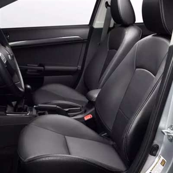 MITSUBISHI LANCER ES / GT Katzkin Leather Seat Upholstery, 2008, 2009, 2010, 2011