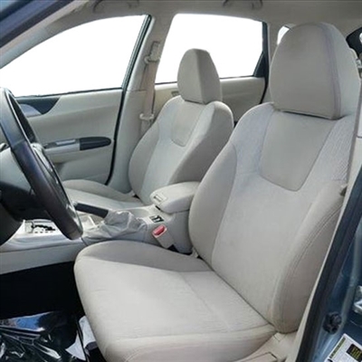 SUBARU IMPREZA OUTBACK WAGON 2.5i 5 Door Katzkin Leather Seat Upholstery (low back buckets), 2008, 2009, 2010