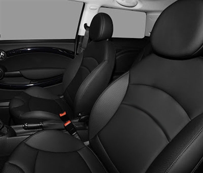 Mini Cooper S  / CLUBMAN Hatchback Katzkin Leather Seat Upholstery, 2012, 2013, 2014