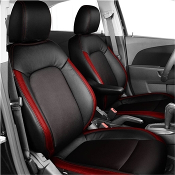 CHEVROLET SONIC LS / LT SEDAN / HATCHBACK Katzkin Leather Seat Upholstery, 2012, 2013, 2014, 2015, 2016, 2017, 2018, 2019, 2020