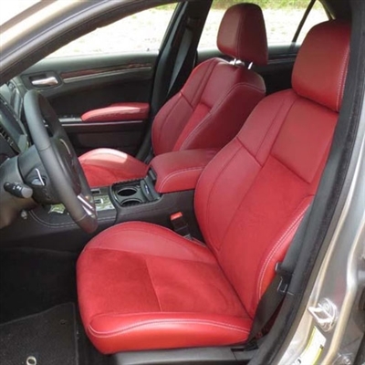 Chrysler 300 SRT8 Katzkin Leather Seat Upholstery, 2012, 2013, 2014