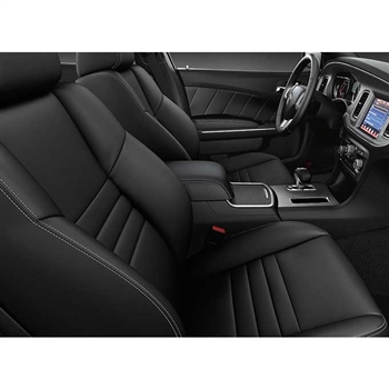 Dodge Charger SXT / RT Katzkin Leather Seat Upholstery, 2012, 2013, 2014 (sport buckets)