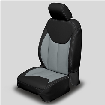 Jeep Wrangler 4 Door Katzkin Leather Seat Upholstery, 2013, 2014, 2015, 2016, 2017, 2018 (with front seat SRS airbags)