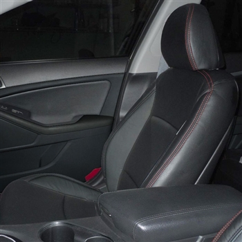 Kia Optima Base Hybrid Katzkin Leather Seat Upholstery, 2013, 2014, 2015, 2016 (with vertical listing)