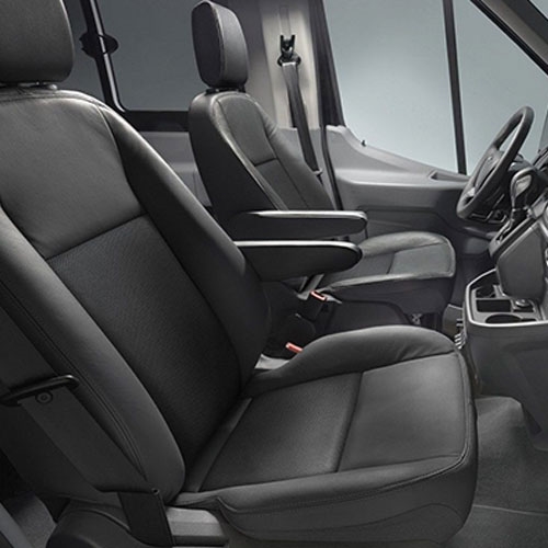 Ford Transit Connect Katzkin Leather Seat Upholstery (front seats only),  2014, 2015, 2016, 2017, 2018 | ShopSAR.com