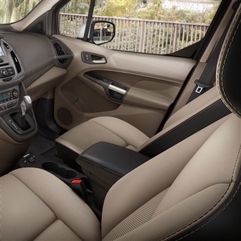 Ford Transit Connect XLT Katzkin Leather Seat Upholstery (7 passenger), 2014, 2015, 2016, 2017, 2018