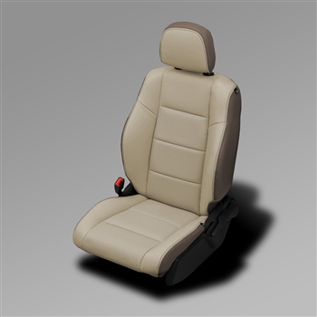 Jeep Patriot Katzkin Leather Seat Upholstery (with fold flat passenger seat), 2014