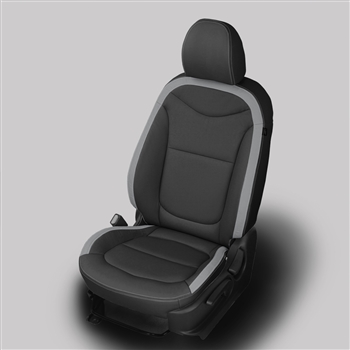 Kia Soul Katzkin Leather Seat Upholstery (with rear center arm rest), 2014, 2015, 2016, 2017, 2018, 2019