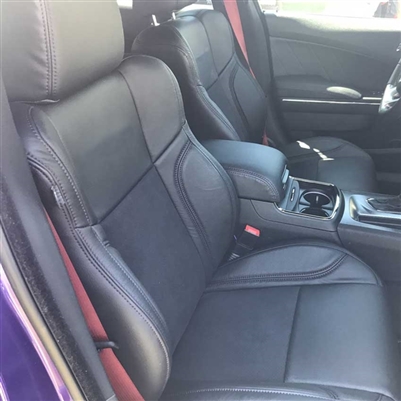 Dodge Charger SRT / SCAT PACK Katzkin Leather Seat Upholstery, 2015, 2016, 2017, 2018, 2019, 2020, 2021, 2022, 2023