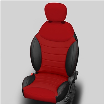 Fiat 500 L EASY SEDAN Katzkin Leather Seat Upholstery, 2015, 2016, 2017 (with rear center armrest)