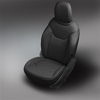 Jeep Renegade Katzkin Leather Seat Upholstery (without rear armrest), 2015, 2016, 2017, 2018, 2019, 2020, 2021, 2022, 2023