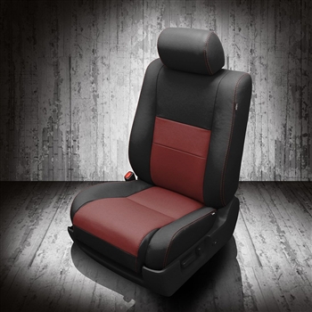 Toyota Sequoia SR5 Katzkin Leather Seat Upholstery (with Sport Package), 2015, 2016, 2017, 2018, 2019, 2020, 2021, 2022