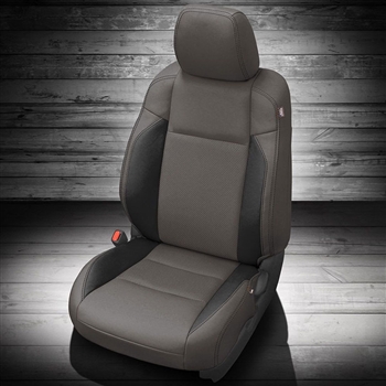 Toyota Tacoma Double Cab Katzkin Leather Seat Upholstery (manual seats), 2016, 2017, 2018, 2019, 2020, 2021, 2022, 2023