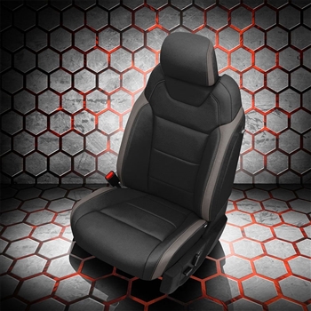 Ford F150 Crew Cab Raptor Katzkin Leather Seat Upholstery, 2017