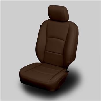 Dodge Ram 1500 Quad Cab Classic Katzkin Leather Seat Upholstery, 2019 (3 passenger split with 2 pc console or 2 passenger base buckets, solid rear)