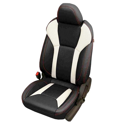 Subaru Crosstrek Katzkin Leather Seat Upholstery (with rear armrest), 2018, 2019, 2020, 2021, 2022, 2023