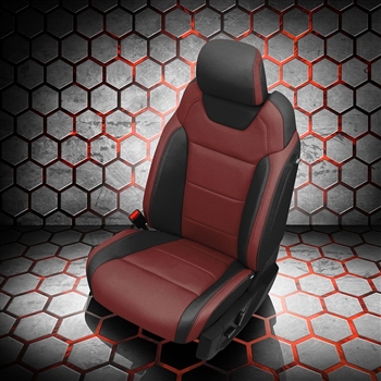 Ford F150 Crew Cab Raptor Katzkin Leather Seat Upholstery (with inflatable rear seat belts), 2019, 2020
