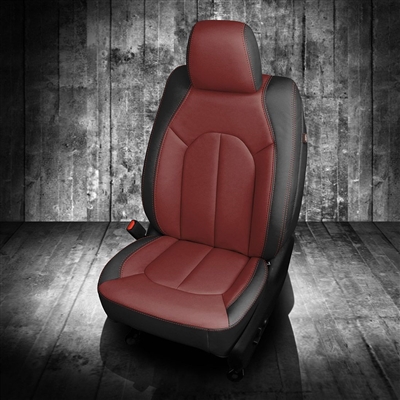 Chrysler Voyager L / LX Katzkin Leather Upholstery Kit (STO-N-GO MIDDLE ROW BUCKETS), 2020, 2021, 2022, 2023, 2024