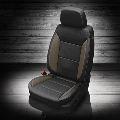 Chevrolet Suburban Katzkin Leather Seat Upholstery (3 passenger front seat), 2021, 2022, 2023, 2024