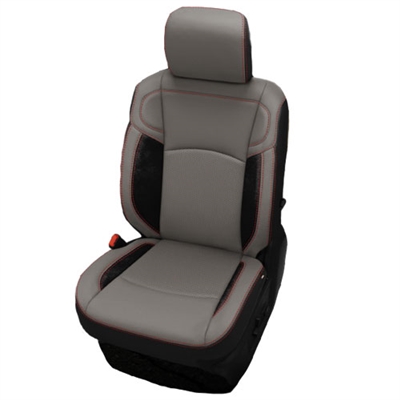 Dodge Ram 1500 CLASSIC Crew Cab Katzkin Leather Seat Upholstery, 2022, 2023, 2024 (3 passenger split or 2 passenger base buckets)