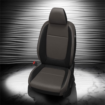 Kia Seltos Katzkin Leather Seat Upholstery (without rear center arm rest, with removable headrests), 2021, 2022, 2023, 2024